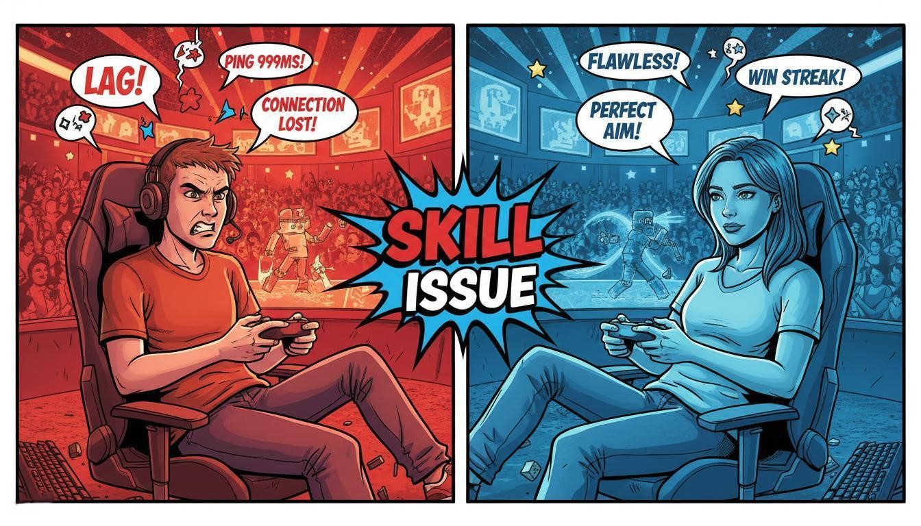 Skill Issue gaming slang meaning definition 2026