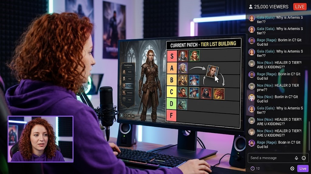 Tier List gaming slang meaning definition 2026