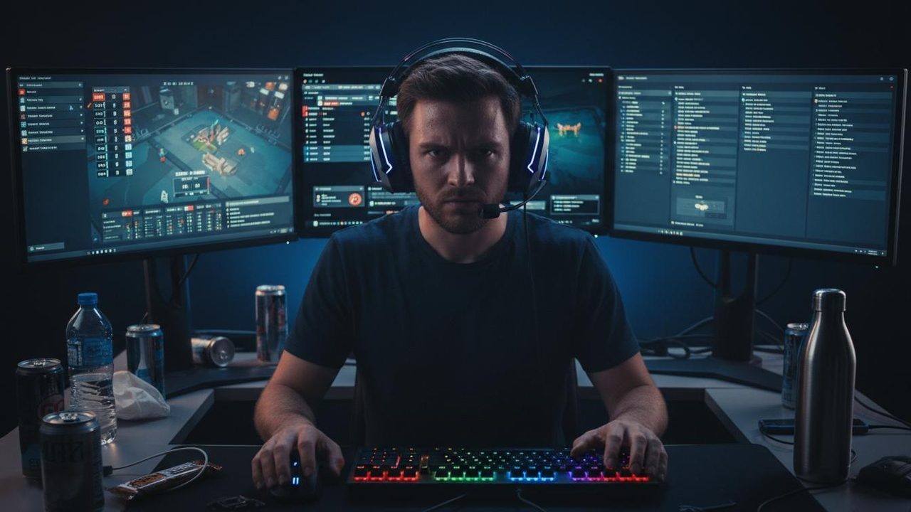 Tryhard gaming slang meaning definition 2026